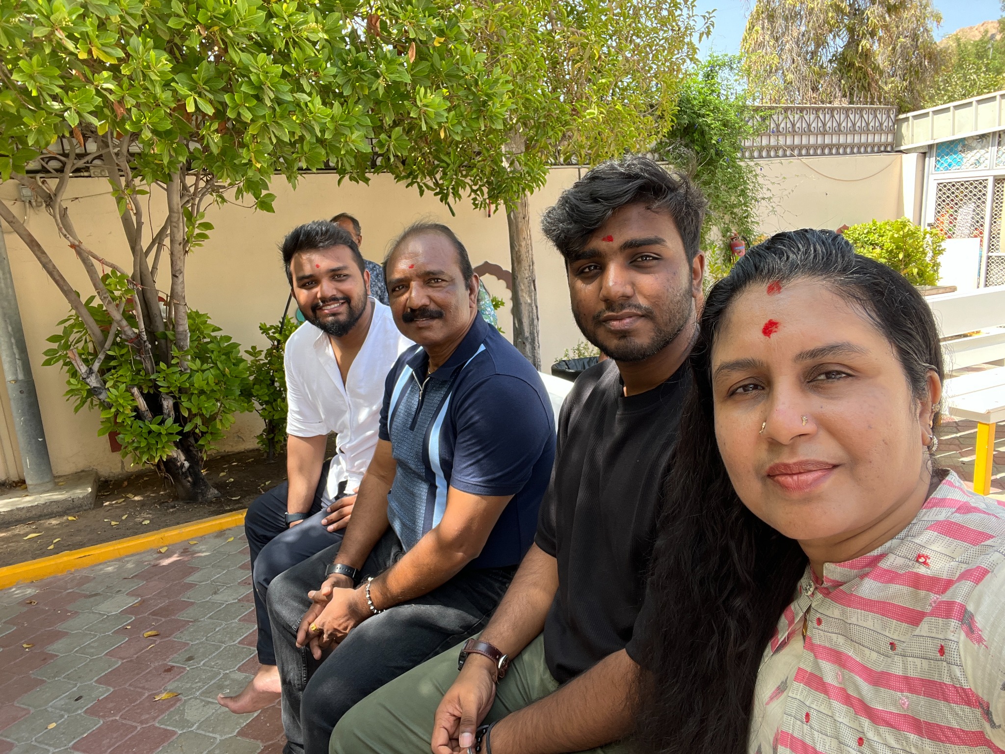 Family in India
